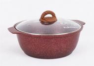 Кастрюля-жаровня АП 4л стекл/кр Granit ultra red (4шт) - жга41а Кастрюля-жаровня АП 4л стекл/кр Granit ultra red (4шт) - жга41а