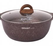 Кастрюля-жаровня АП 5л д28cм стекл/кр Granit ultra red (4шт) - жга52а Кастрюля-жаровня АП 5л д28cм стекл/кр Granit ultra red (4шт) - жга52а