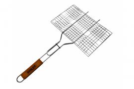 Решетка-гриль хром 34x22см Diolex (36шт) - DX-G0001xx