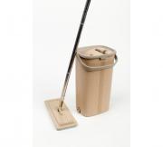 Ведро с отжимом + швабра Verde Mop Стайл 9л Беж (1шт) - 30983 Ведро с отжимом + швабра Verde Mop Стайл 9л Беж (1шт) - 30983