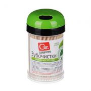 Зубочистки дерево 200шт Grifon пласт/уп (8шт) (437-010) - 400-003 Зубочистки дерево 200шт Grifon пласт/уп (8шт) (437-010) - 400-003