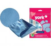 Салфетка д/стекол и зеркал 30x30см микрофибра York (48шт) - 026150 Салфетка д/стекол и зеркал 30x30см микрофибра York (48шт) - 026150