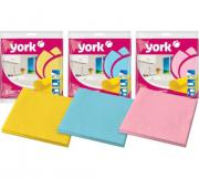 Салфетка вискоза (3шт) 35x35см Домашняя York (54шт) - 020010 Салфетка вискоза (3шт) 35x35см Домашняя York (54шт) - 020010