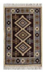 Коврик хлопковый 50x80см Kilim Usak корич-беж. Турция (1шт) - UK1878 Коврик хлопковый 50x80см Kilim Usak корич-беж. Турция (1шт) - UK1878
