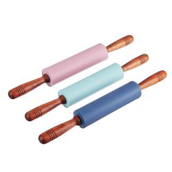 Скалка силикон 43x5см Vetta 3 цвета (2шт) - 891-071