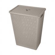 Корзина д/белья пласт 35л Венге 40x27x46см сер. (12шт) - 221306935/04 Корзина д/белья пласт 35л Венге 40x27x46см сер. (12шт) - 221306935/04