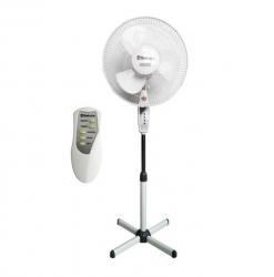 Вентилятор напольный Sakura 40Вт 3 скорости пульт таймер регулир-ка бело-сер. (1шт) - SA-16G