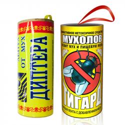 Лента липкая от мух и пищевой моли Тигард Мухолов с медом (200шт) - 161165 Лента липкая от мух и пищевой моли Тигард Мухолов с медом (200шт) - 161165